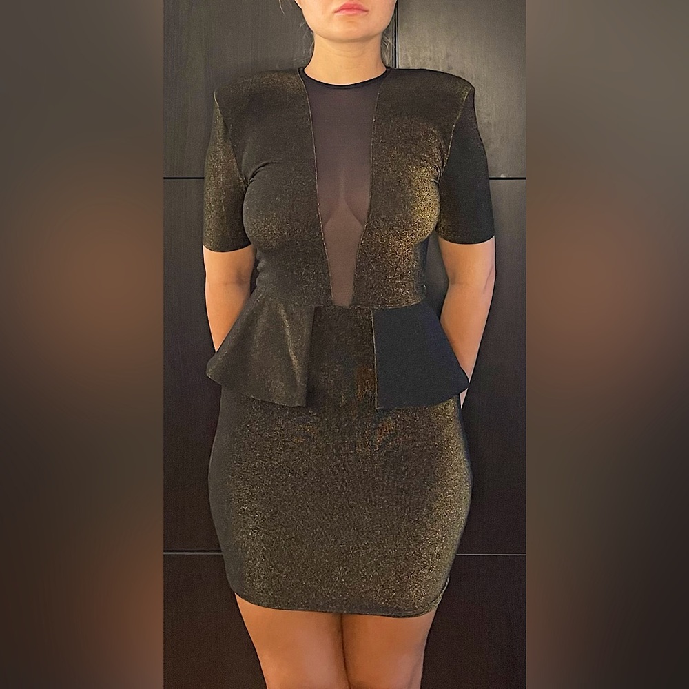 Brian Lichtenberg good and black dress